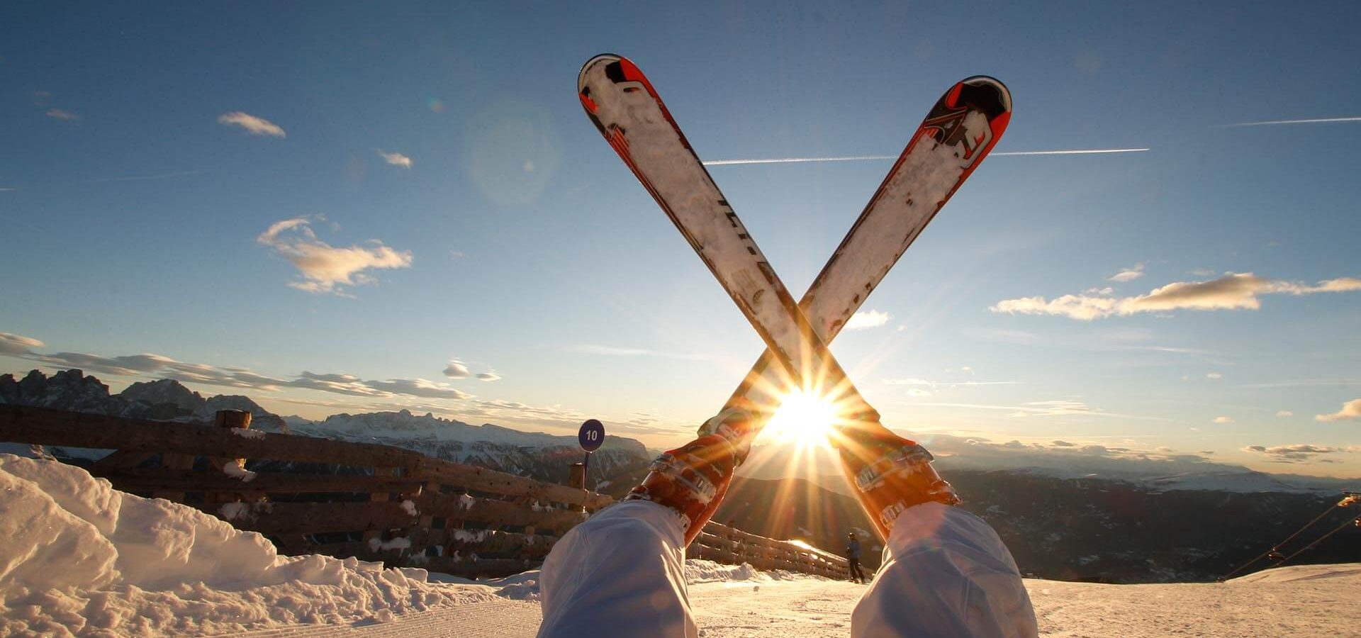 winterurlaub und skifahren skigebiet plose suedtirol