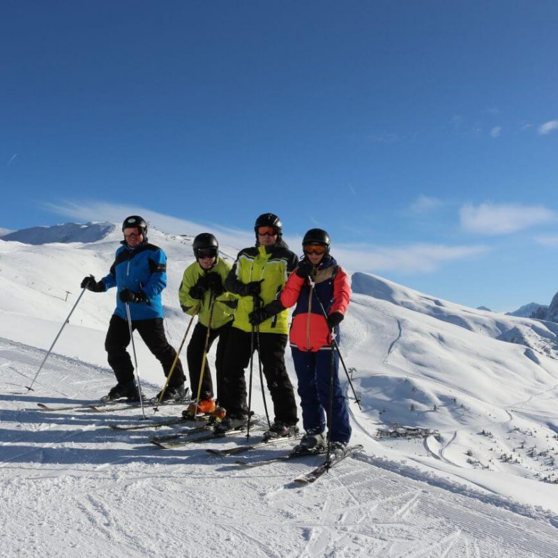 winterurlaub und skifahren skigebiet plose suedtirol brixen